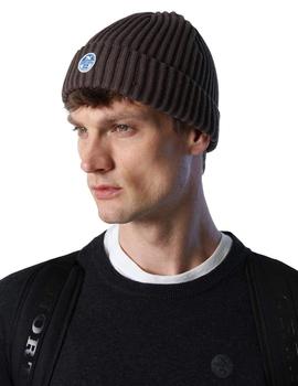 COTTON BLEND BEANIE Cocoa Melange