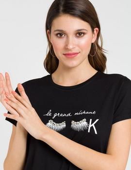 Camiseta Le Grand Méchant Naf Naf Para Mujer