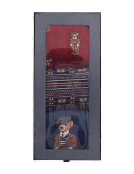 Ralph Lauren Set de regalo de 3 calcetines Polo Bear