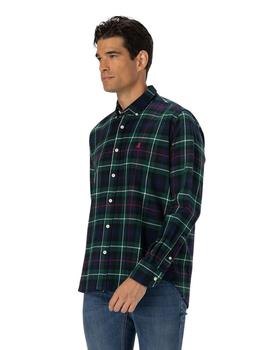  CAMISA MID CHECK FLANNEL AZUL