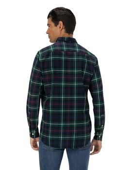  CAMISA MID CHECK FLANNEL AZUL