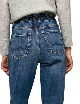 REESE ZIP TAPER FIT HIGH WAIST JEANS 