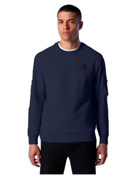 SUDADERA CON BOLSILLO NAVY BLUE