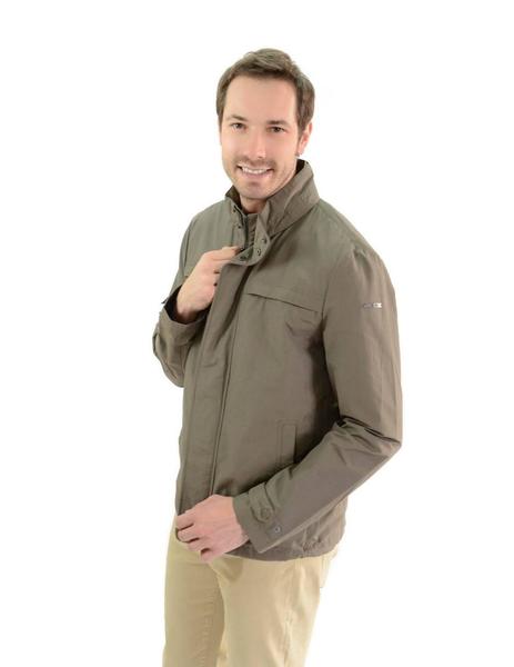 Finalmente asignar Erradicar Chaqueta Geox Vincit Verde Militar Hombre