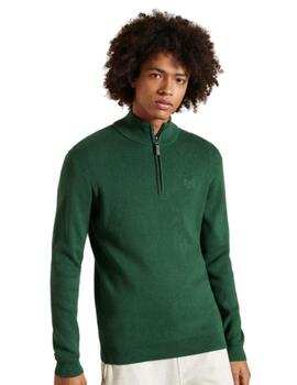 Superdry Punto Heritage Pine Green