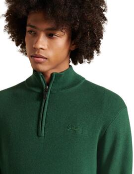 Superdry Punto Heritage Pine Green