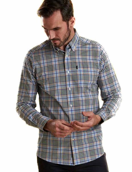 camisas barbour hombre