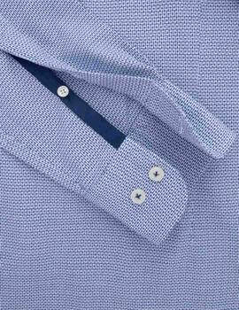 Hackett Shirt White/Blue