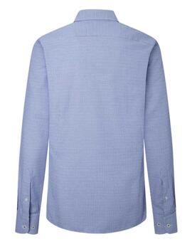 Hackett Shirt White/Blue