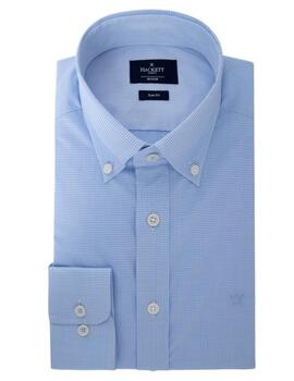 Hackett Shirt White/Sky