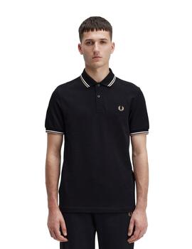 Fred Perry  Polo Twin Tipped Fred Perry Shirt   Bl