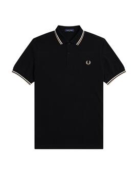 Fred Perry  Polo Twin Tipped Fred Perry Shirt   Bl