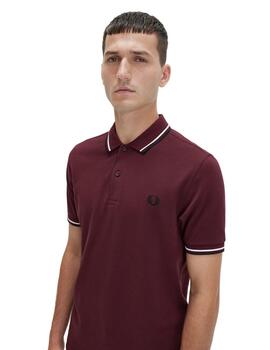 Fred Perry  Polo Twin Tipped Fred Perry Shirt   Ox