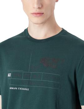 Armani T-Shirt Green Gables