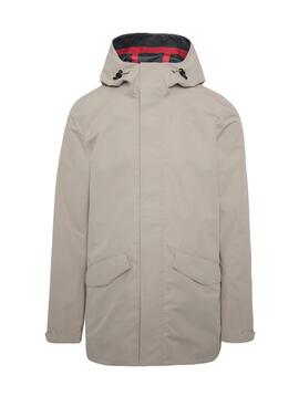 Ecoalf Cachialf Jacket Man White Sand