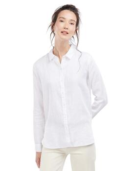 Barbour Camisa Marine Shirt White