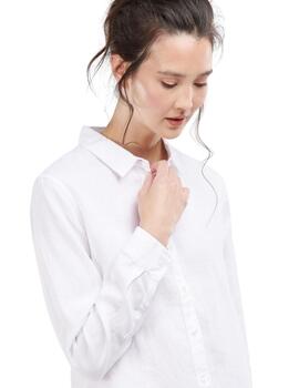 Barbour Camisa Marine Shirt White
