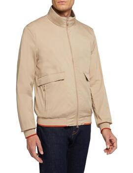 Geox M Eolo Bomber - Stretch Mixed Humus
