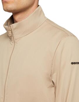 Geox M Eolo Bomber - Stretch Mixed Humus