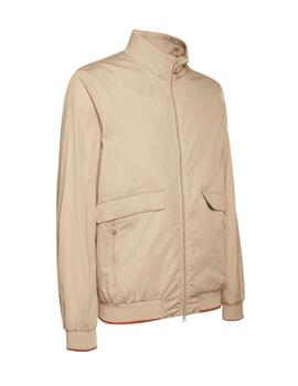 Geox M Eolo Bomber - Stretch Mixed Humus