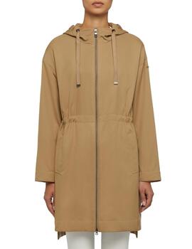 Geox W Topazio Parka - Twill Recycl Petrified Oak