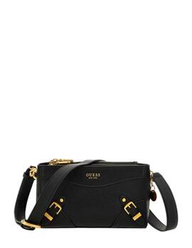 Guess Bolsos Didi Mini Dbl Cmprtmnt Top Zip  Black