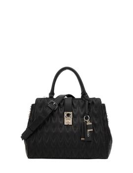 Guess Bolsos Regilla Girlfriend Satchel  Black