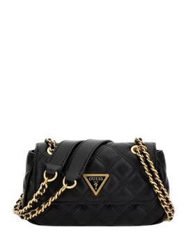 Guess Bolsos Giully Mini Cnvrtble Xbdy Flap  Black