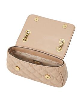 Guess Bolsos Giully Convertible Xbody Flap  Beige