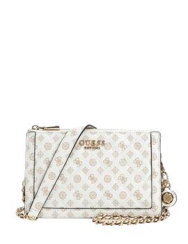 Guess Bolsos Abey Multi Compartment Xbody  White L