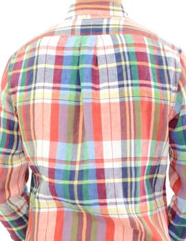Camisa Ralph Lauren Cuadros Multicolor Hombre