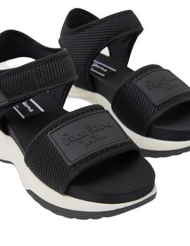 Pepe Jeans Sandalias Black