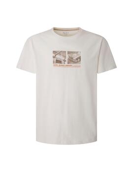 Pepe Jeans Camiseta Off White