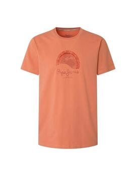 Pepe Jeans Camiseta Squash Orange