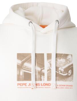Pepe Jeans Sudaderas Off White
