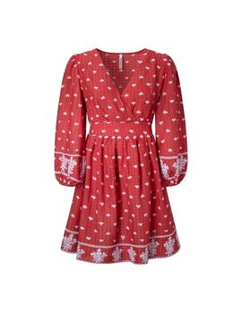 Pepe Jeans Vestido Studio Red