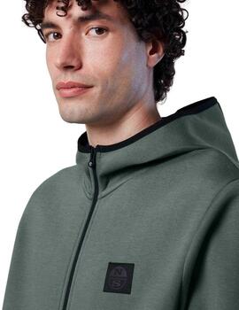 North Sails Hoodie Full Zip Sweatshirt With Logo