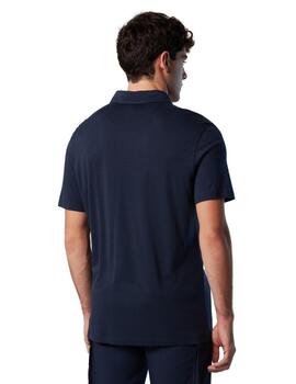 North Sails S/S Polo W/Logo  Navy Blue