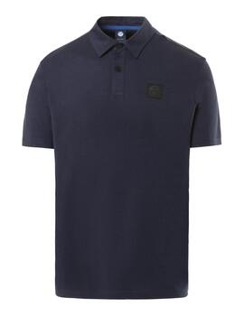 North Sails S/S Polo W/Logo  Navy Blue