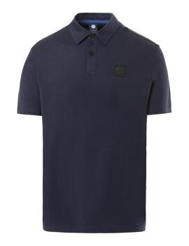 North Sails S/S Polo W/Logo  Navy Blue