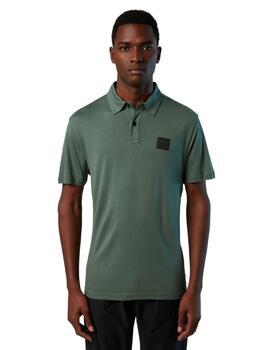 North Sails S/S Polo W/Logo  Military Green