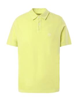 North Sails S/S Polo W/Logo  Light Sulphur