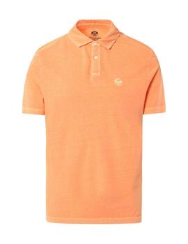 North Sails S/S Polo W/Logo  Melon