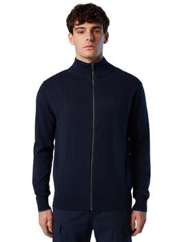 North Sails Full Zip 12Gg  Navy Blue