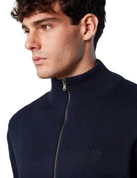 North Sails Full Zip 12Gg  Navy Blue