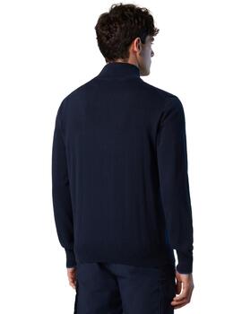 North Sails Full Zip 12Gg  Navy Blue