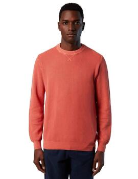 North Sails Crewneck 12Gg  Spiced Coral