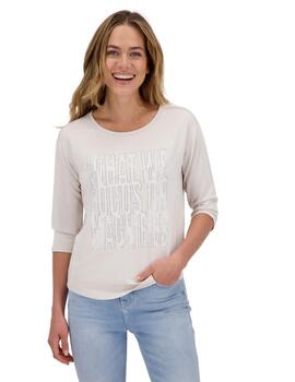 Monari T-Shirt Schmuck Nude