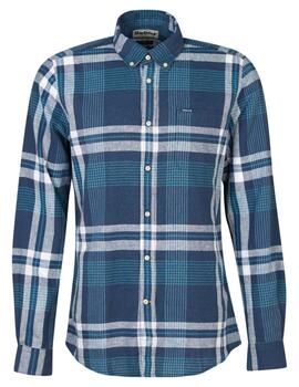 Barbour Camisa Fant. M/L Hudson Tailo Navy