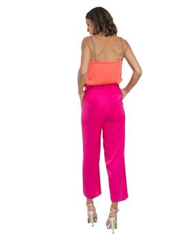 Alba Conde Pantalon Fucsia